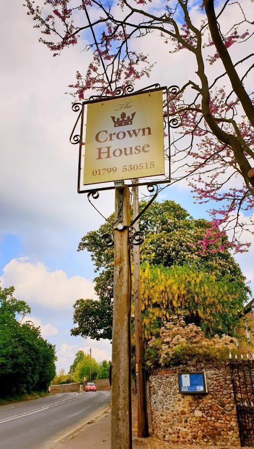 The Crown House Inn Great Chesterford Eksteriør billede